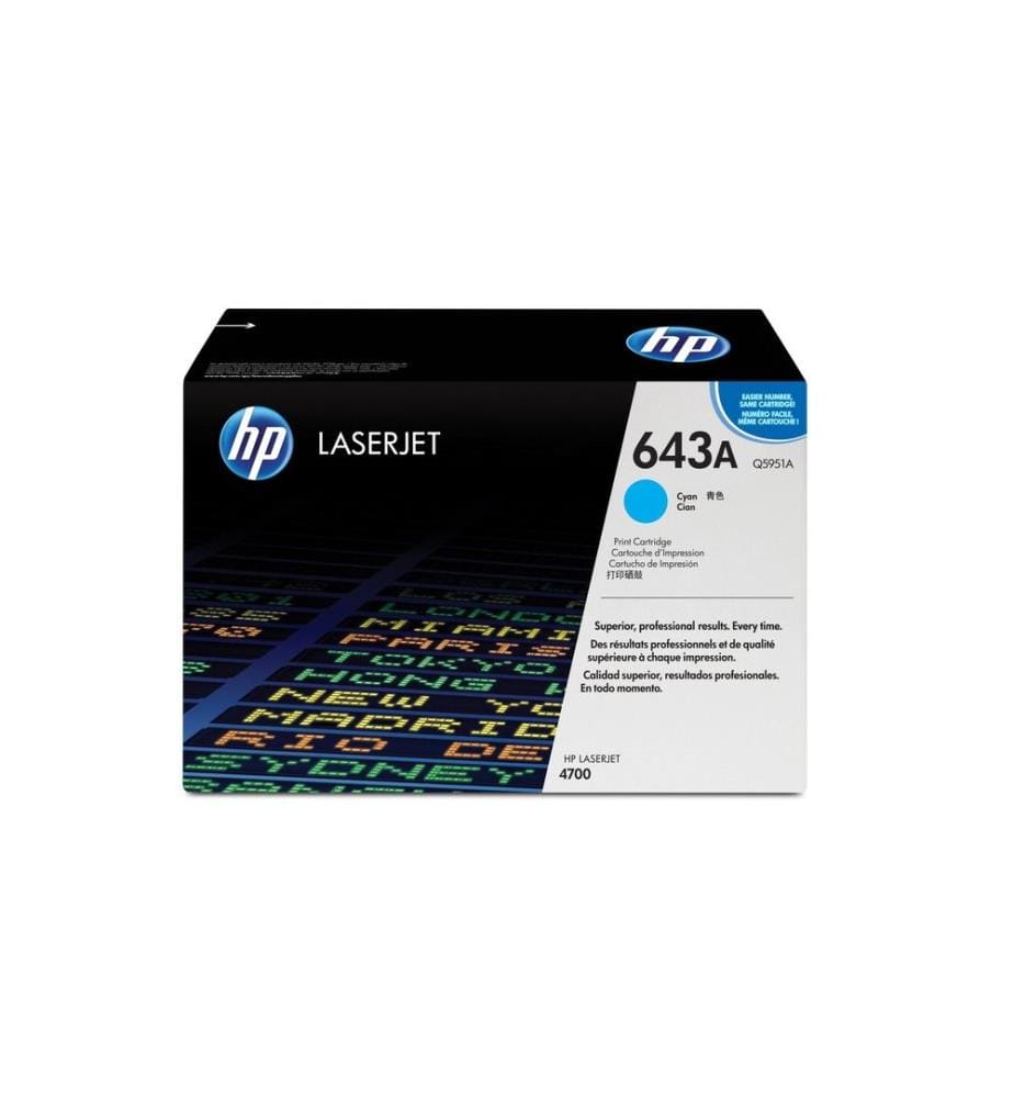 HP - Toner Nr. 643A (Q5951A) Cyan