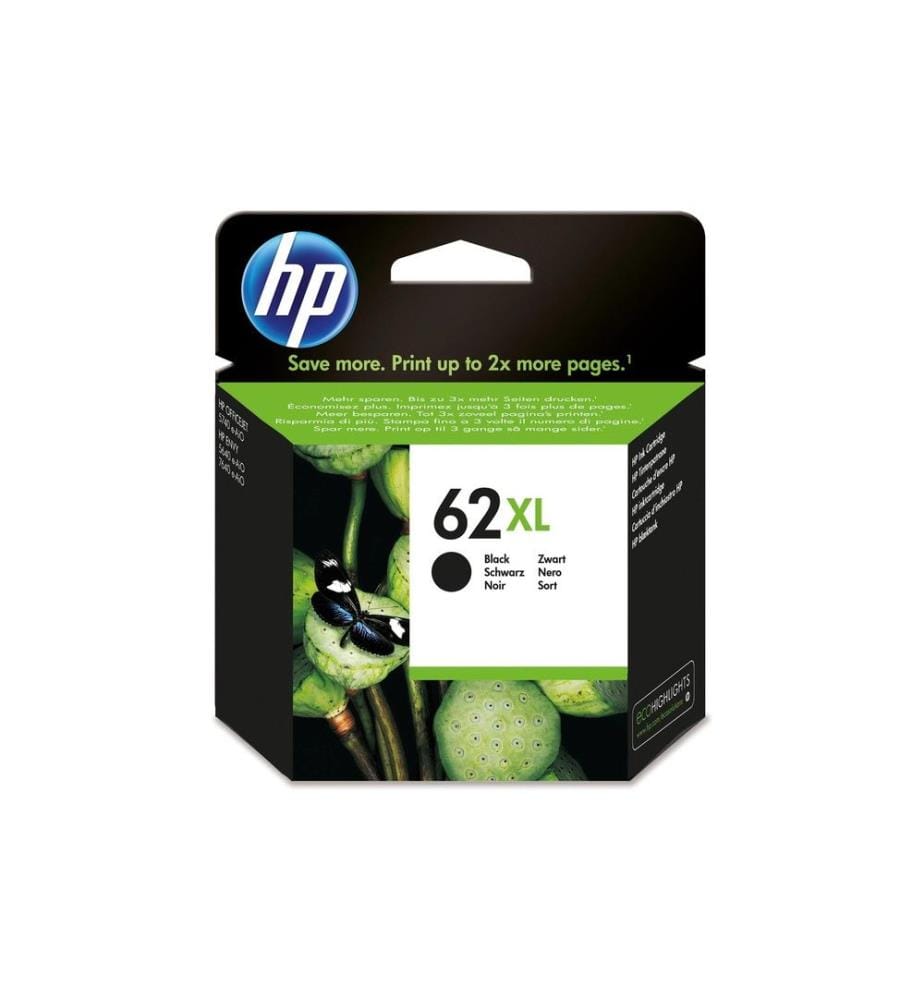 HP - Tinte Nr. 62XL (C2P05AE) Black