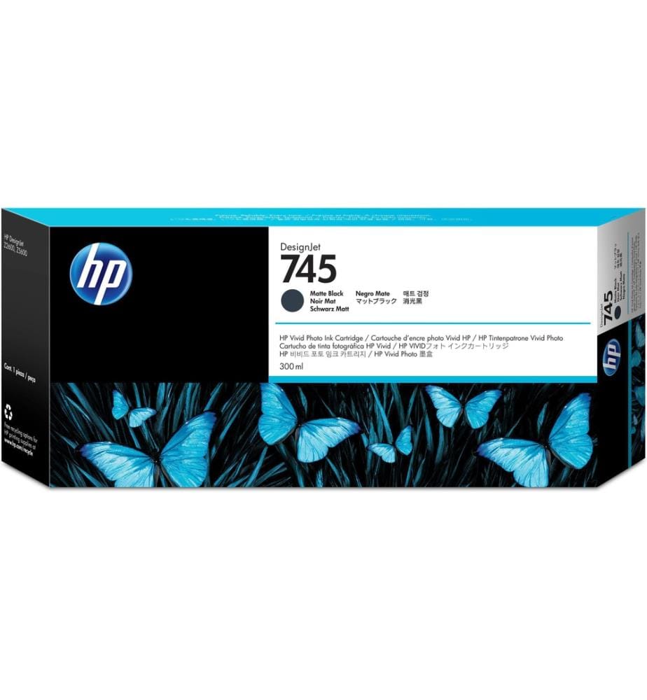 HP - Tinte Nr. 745 (F9K05A) Matte Black