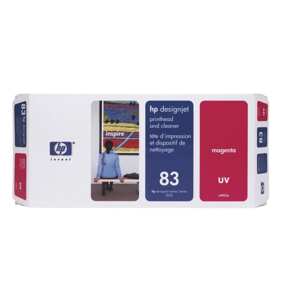 HP - Tête d'impression Nr. 83 (C4962A) Magenta