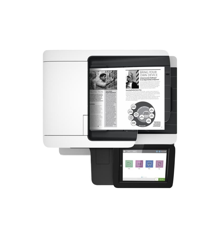 HP - Imprimante multifonction LaserJet Enterprise MFP M528dn