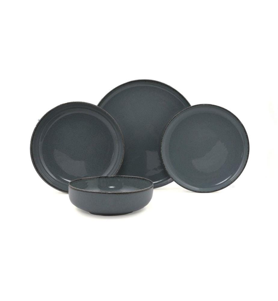 Table service - 16 pieces - Turquoise - Porcelain
