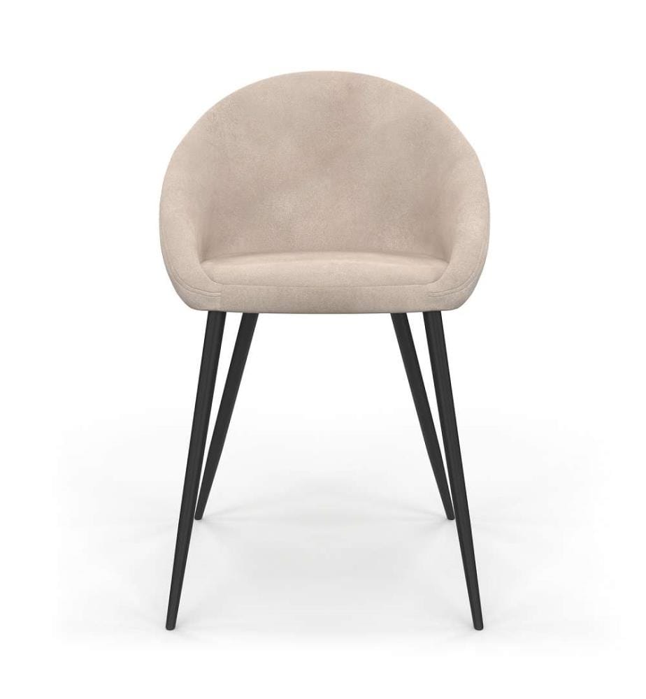 Lot de 2 Chaises Dory - Taupe