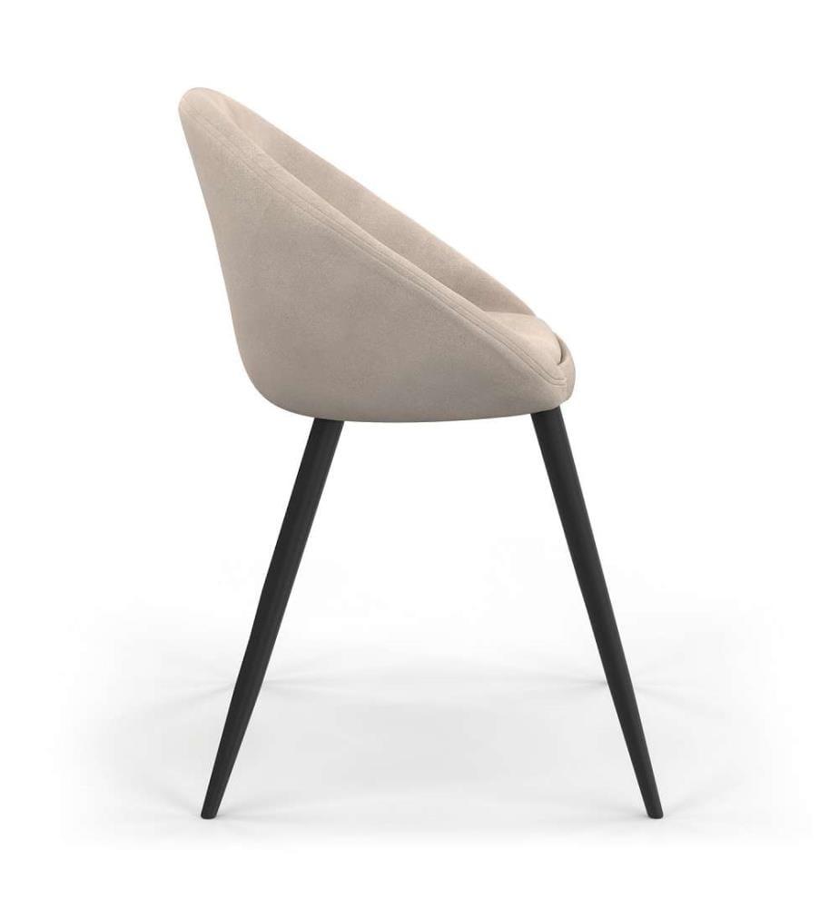 Lot de 2 Chaises Dory - Taupe