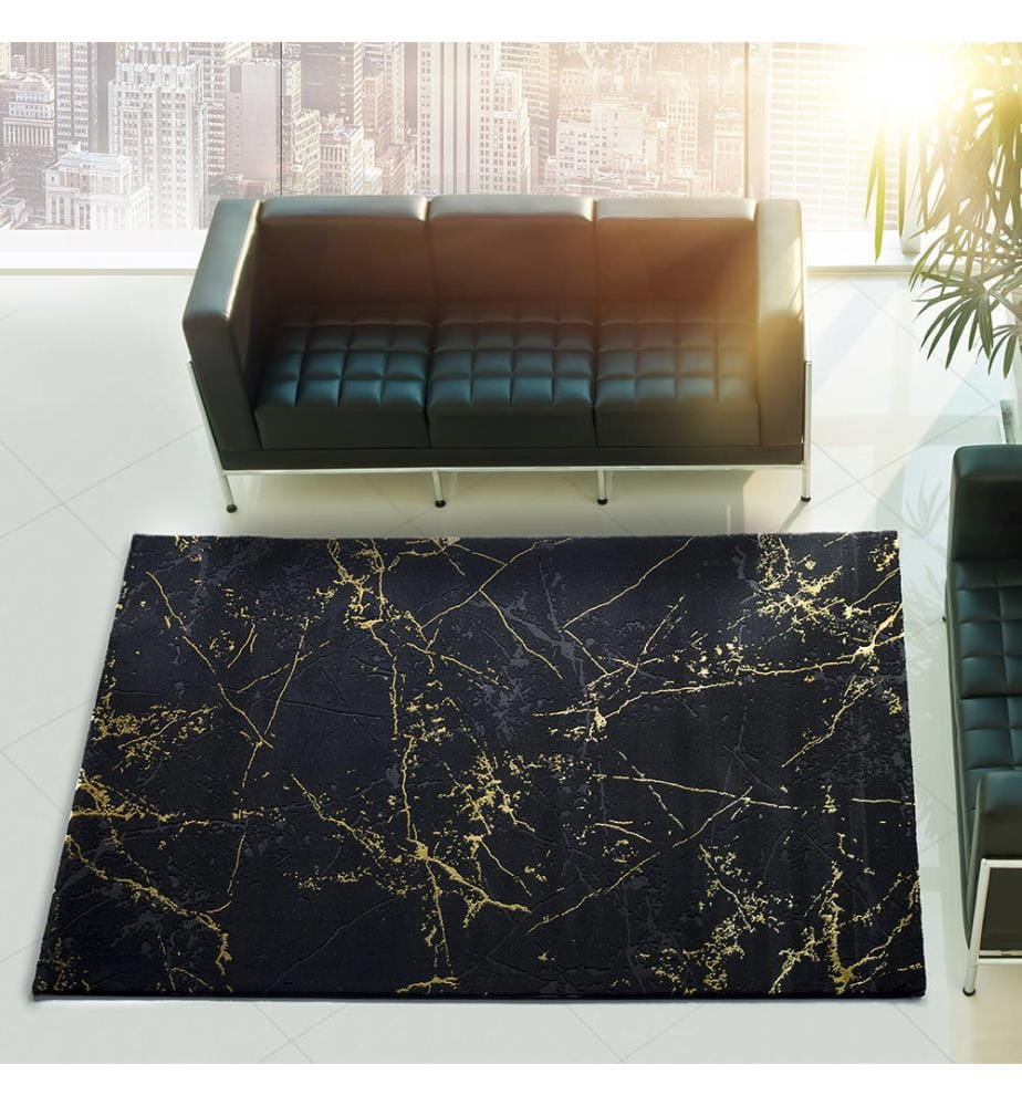 Teppich Gold - 160 x 230 cm