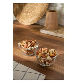 Gläserset, 6-teilig, transparent, 100 % GLAS
