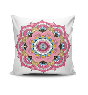 Cuscino, Multicolore, 50% Cotone / 50% Poliestere