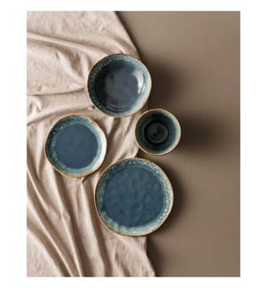 Tafelservice (18 Teile) - Indigoblau