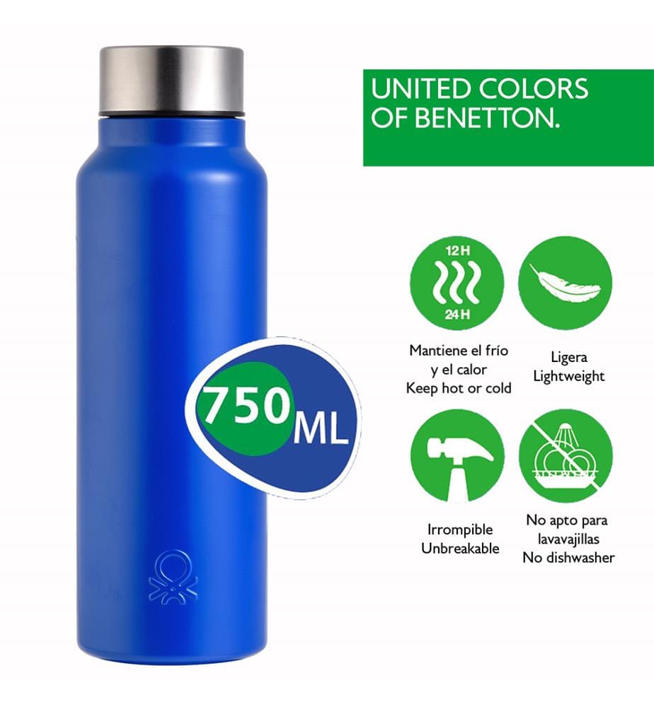Bottiglia d'acqua 750 ml - Blu