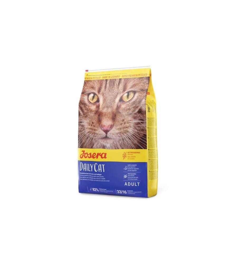 Josera - Trockenfutter DailyCat Anti-Haarballen 10 kg