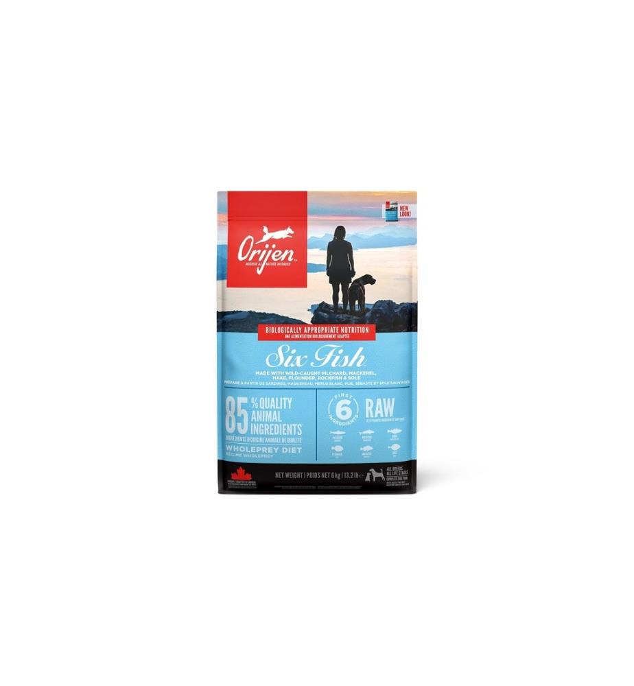 ORIJEN - Trockenfutter Dog Six Fish 6 kg