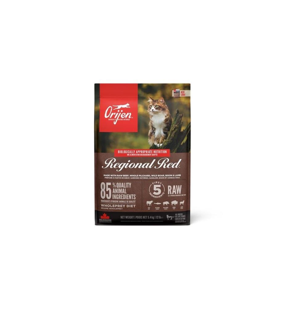 ORIJEN - Trockenfutter Cat Regional Red mit Rind, 5.4 kg