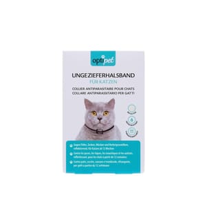 OPTIPET - Anti-Parasit-Halsband für Katzen, 1 Stück