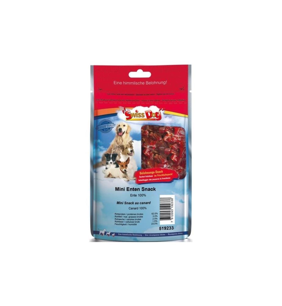 SWISSDOG - Leckerli Mini Enten Snack, 120 g