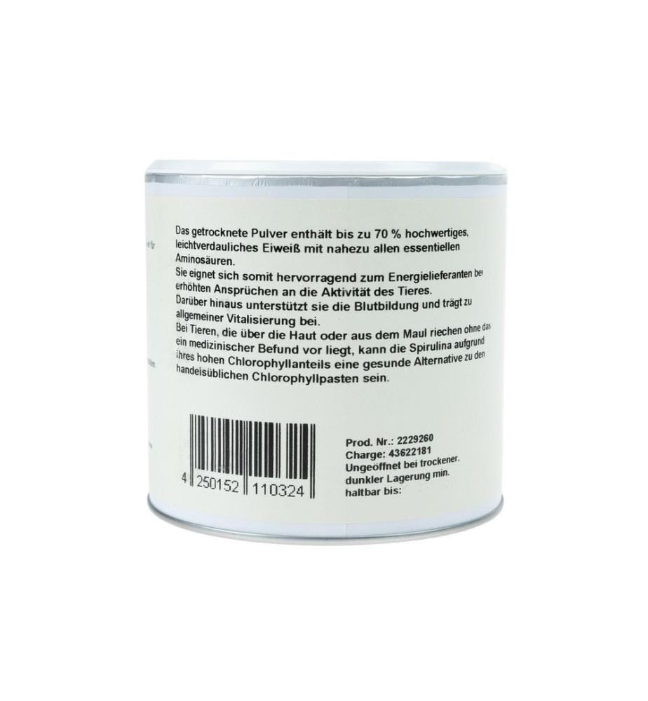 LUNDERLAND - Hunde-Nahrungsergänzung Bio-Spirulina, 250 g