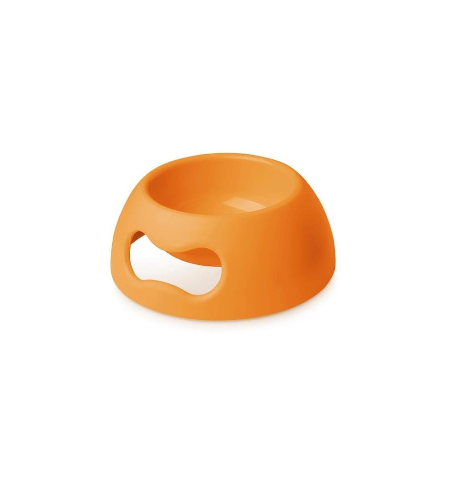 UNITED PETS - Kunststoffnapf Pappy Bowl Fluo M, 1.1 l, Orange