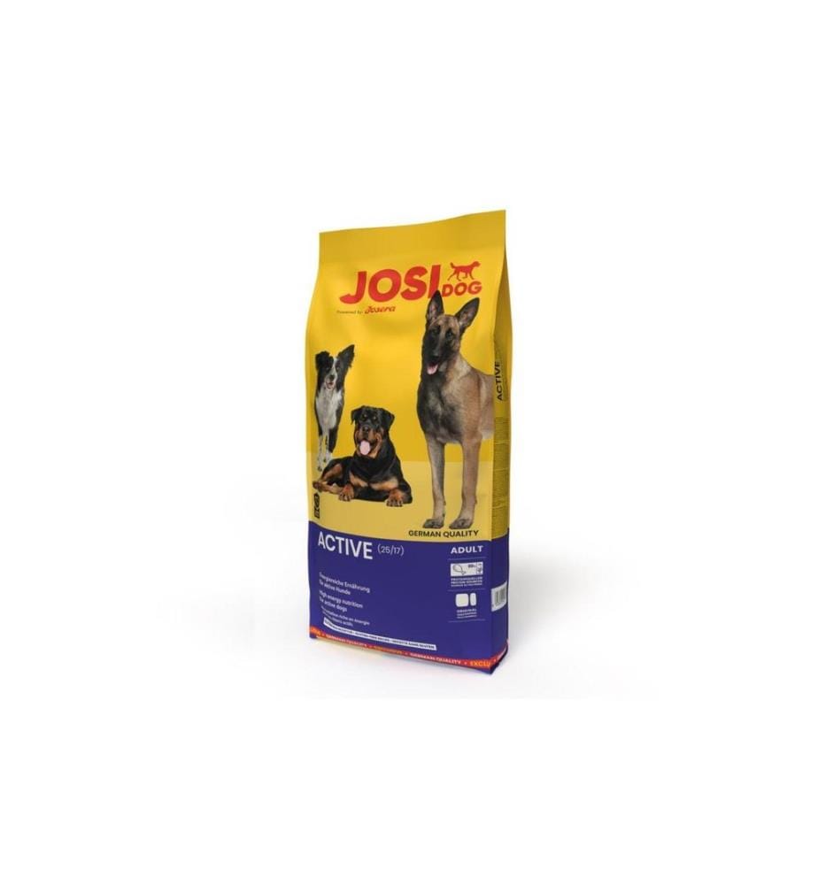 Josi Cat & Dog by Josera - Alimentation sèche JosiDog Active, Adulte, 15 kg
