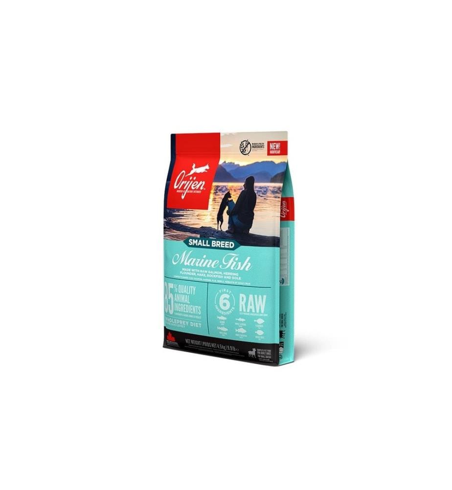 ORIJEN - Trockenfutter Dog Small Breed Marine Fish, 4.5 kg