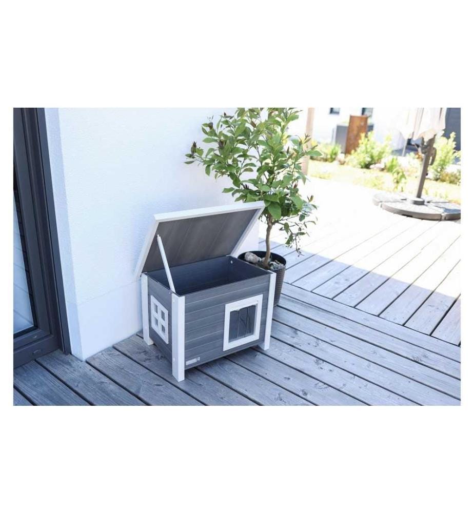 KERBL - ECO-Katzenhaus Eli 57 cm x 45 cm x 43 cm