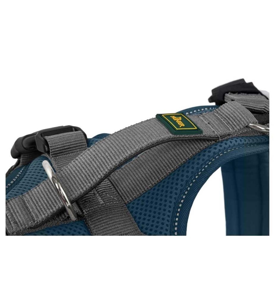 HUNTER - Geschirr Maldon UP S-M petrol/grau