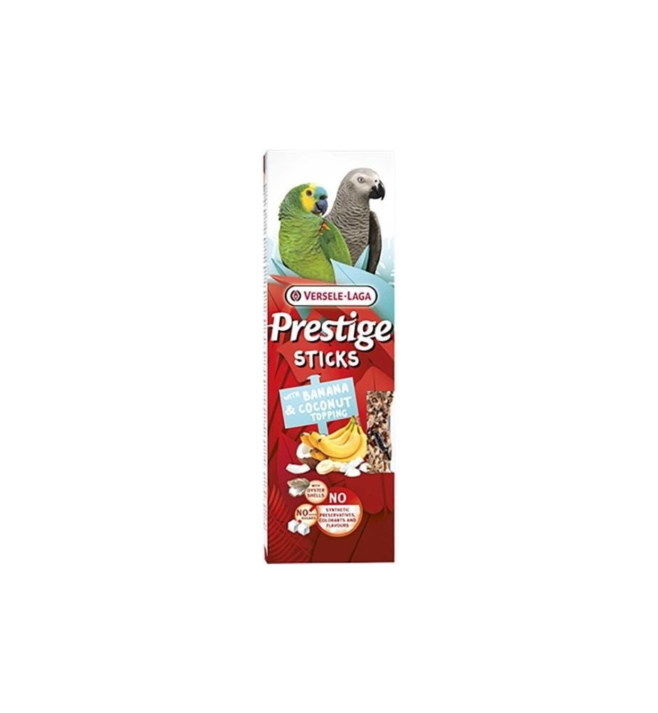 VERSELE LAGA - Vogelfutter Prestige Sticks Banane und Kokos 2 Stk.