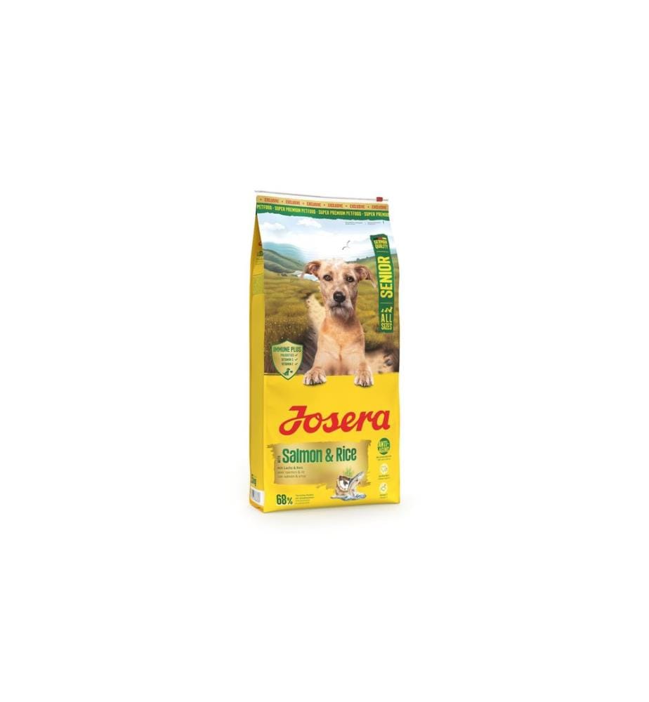 Josera - Alimentation sèche Senior Salmon et Rice 12.5 kg