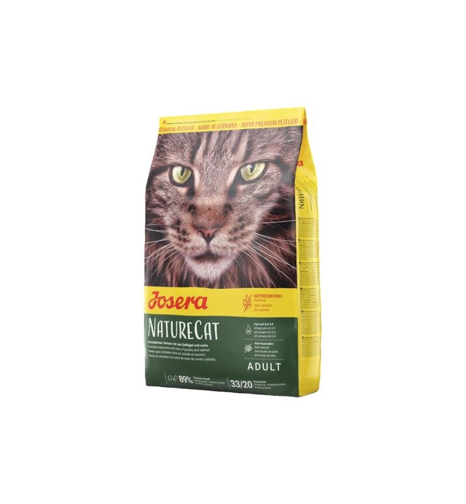 Josera - Alimentation sèche Nature Cat sans grain, 2 kg
