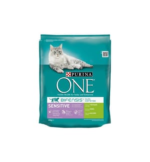 PURINA ONE - Alimentation sèche Sensitive Dinde & Riz, 800 g