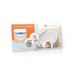 LUCKY-KITTY - Filtre pour fontaine à eau pour chats à poils longs