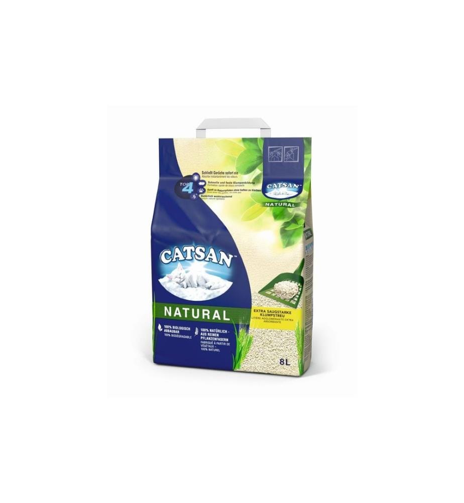 CATSAN - Litière pour chat Natural 8 l