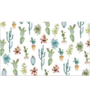 TARHONG - Tapis pour écuelle Cactus 29.2 x 48.3 cm