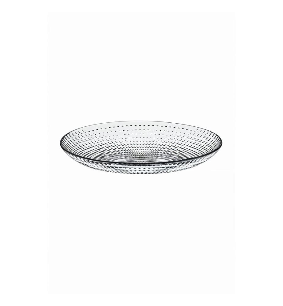 Glasteller-Set 6-teilig - Transparent