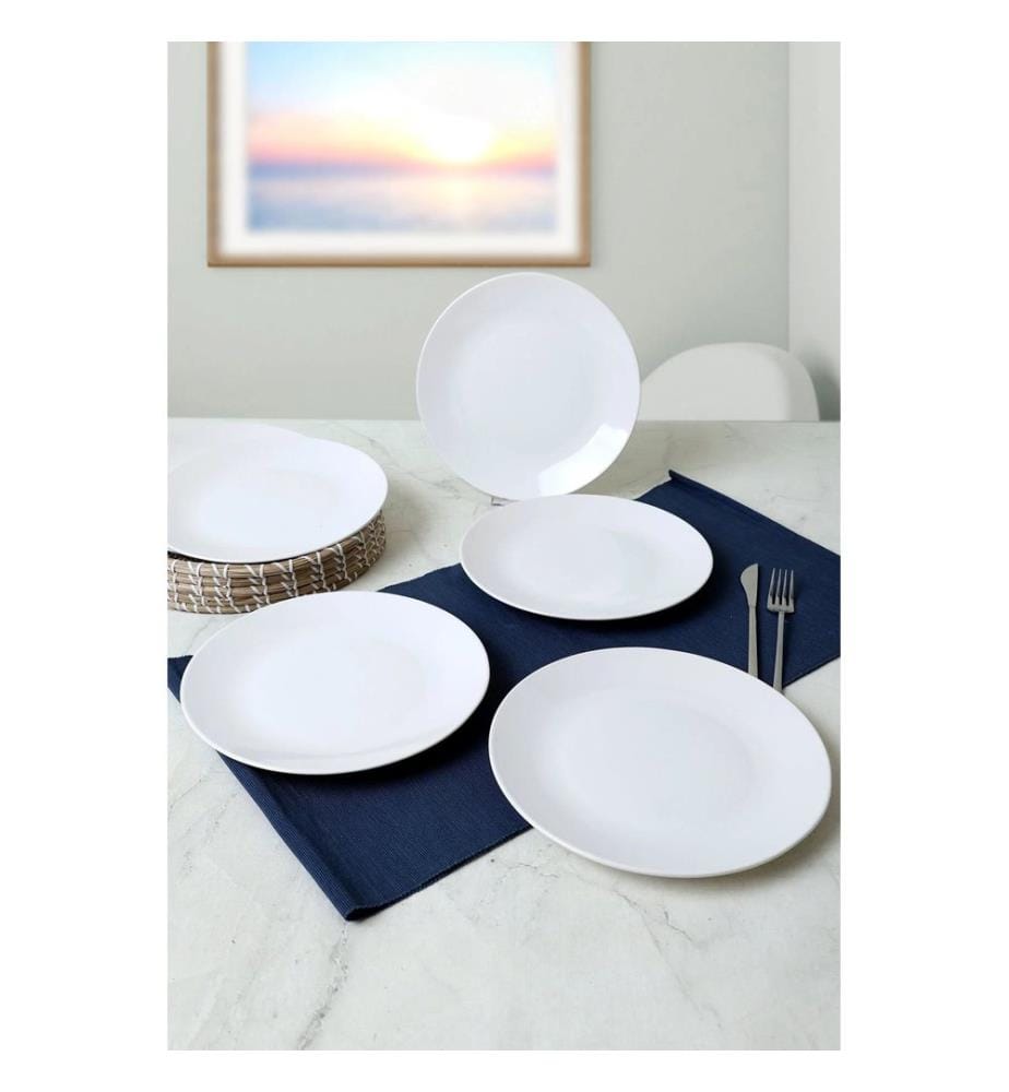 Cake Serving Set 6 Pieces - White