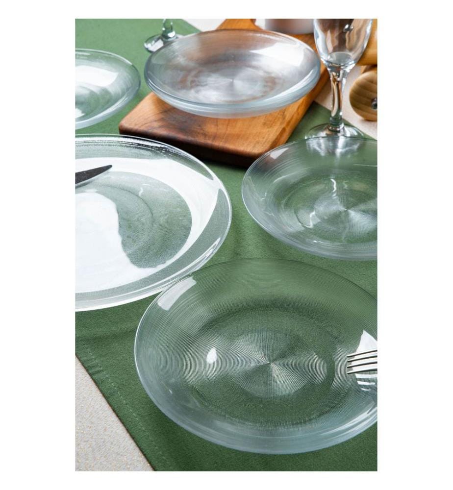 Cake Serving Set 7 Pieces - Transparent
