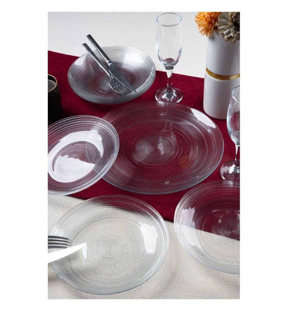 Cake Serving Set 7 Pieces - Transparent