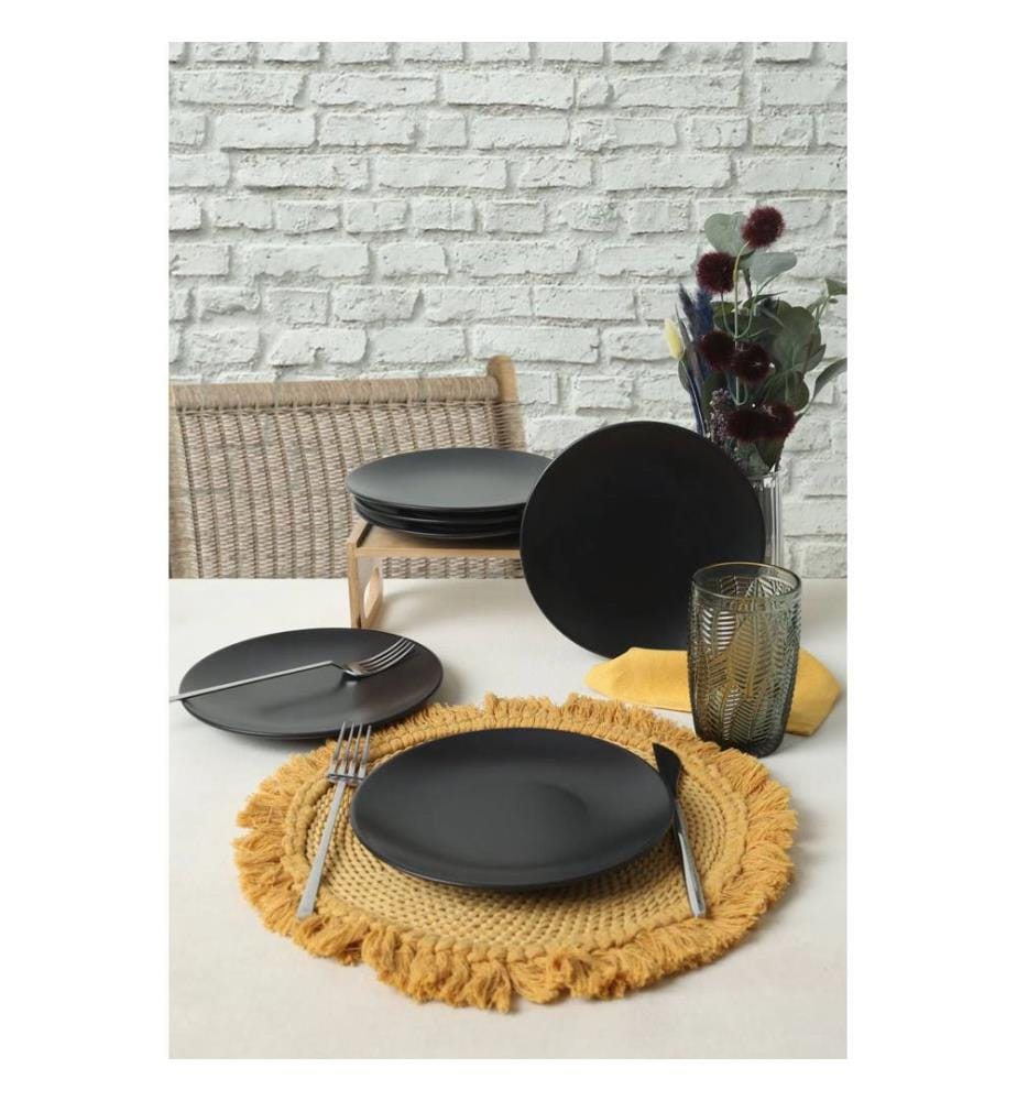 Cake Serving Set 6 Pieces - Black