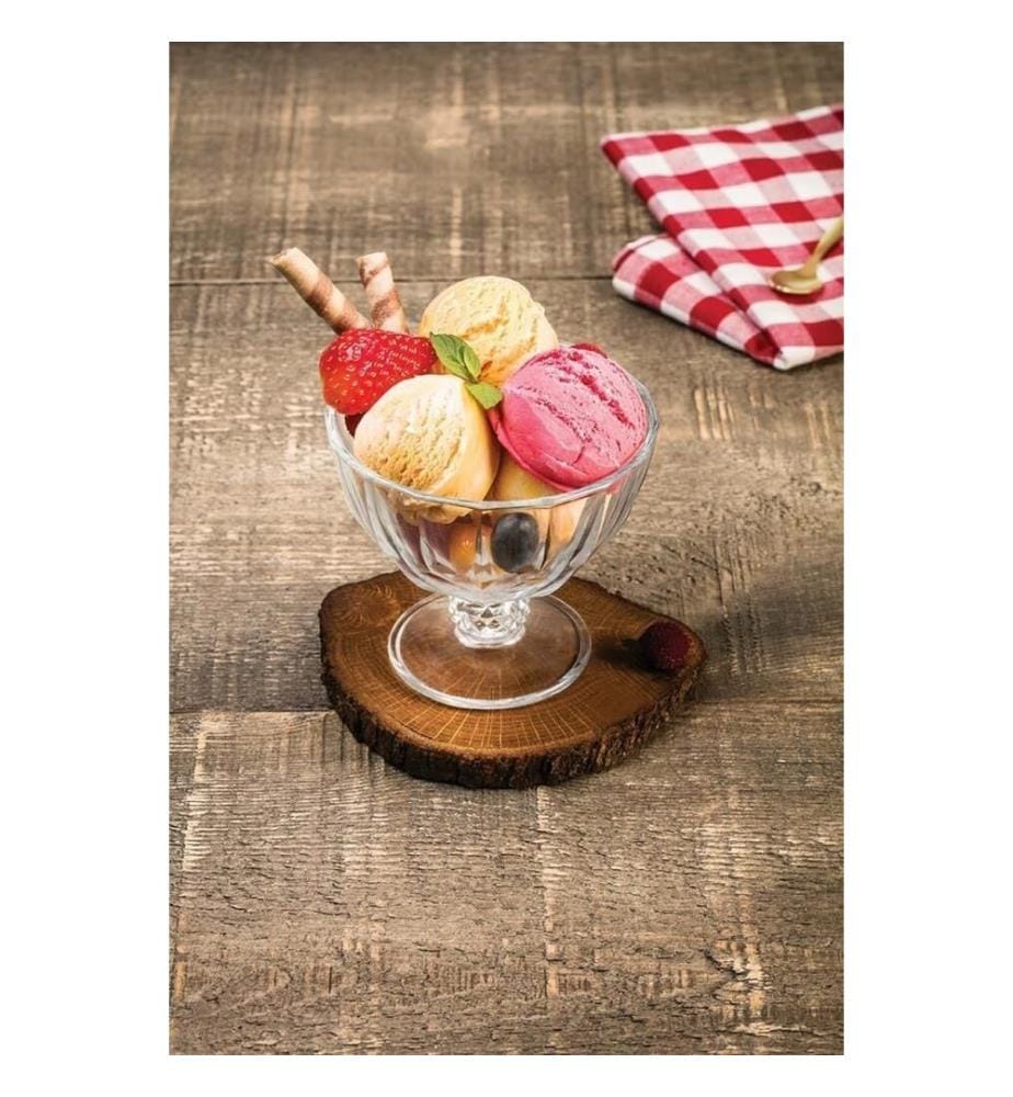 Glas-Eisbecher-Set 2 Stück - Transparent