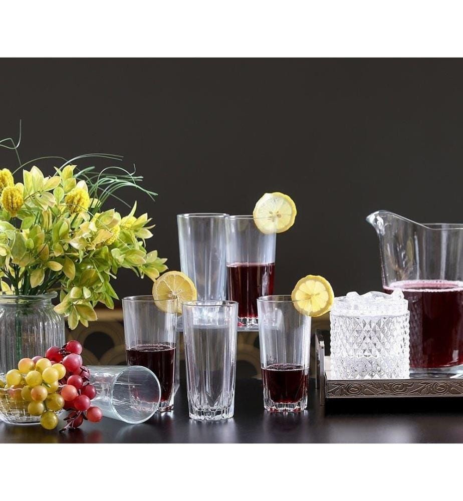 Glas-Set 6-teilig - Transparent