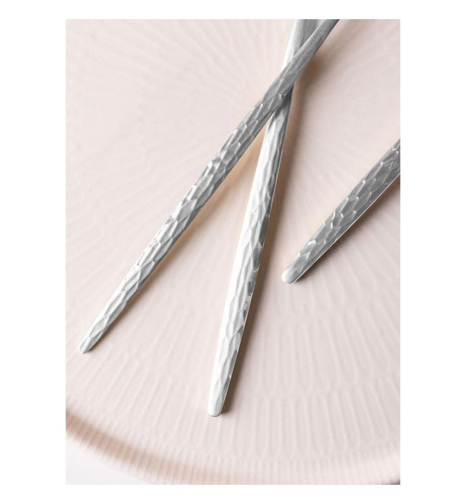 Set de couverts 36 pièces - Matte Silver