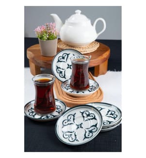 Saucer Set 6 Pieces - Multicolor