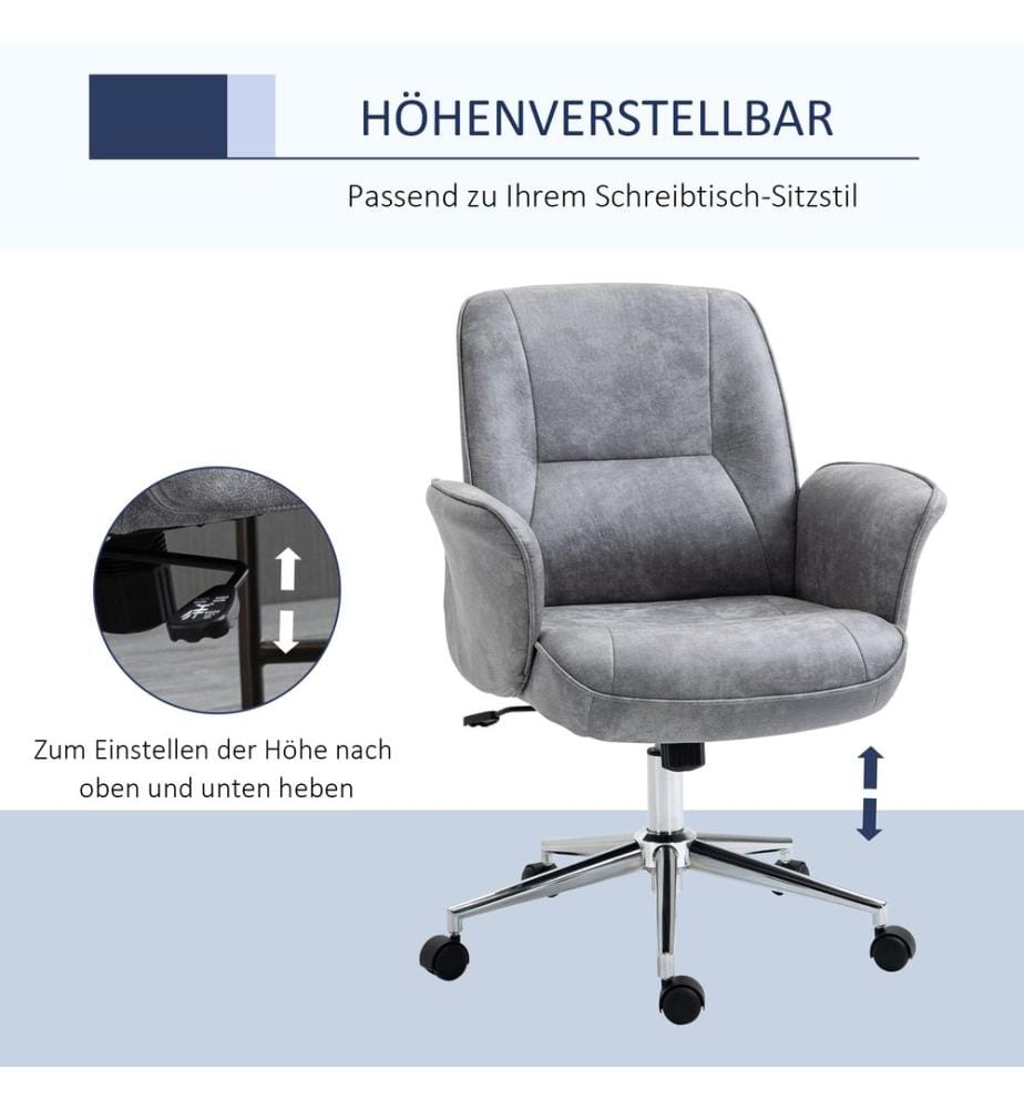 Bürostuhl Home-Office-Stuhl mit Wippenfunktion