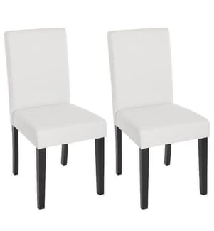 2x Esszi mmerstuhl weiss matt