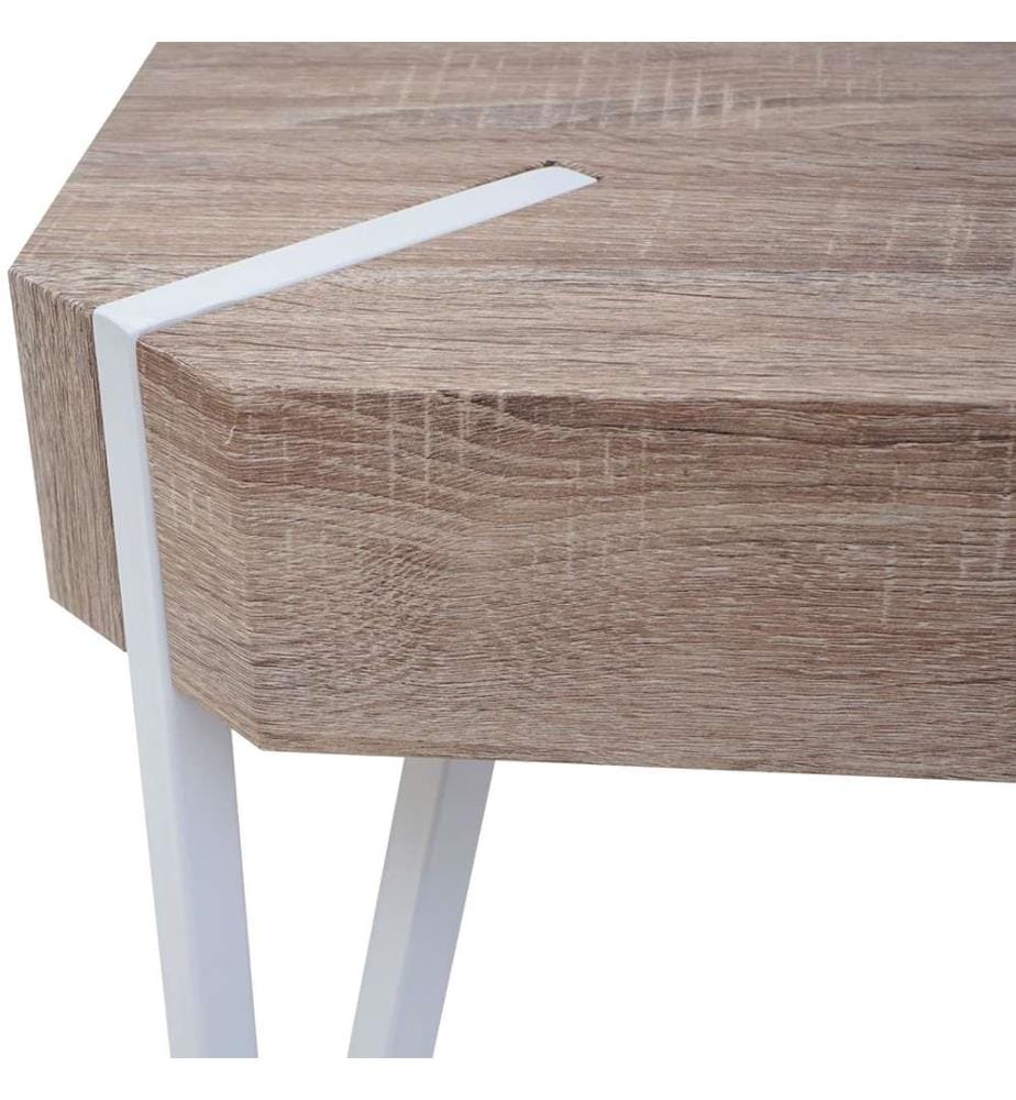 Table basse Kos - Chêne Sonoma clair pieds