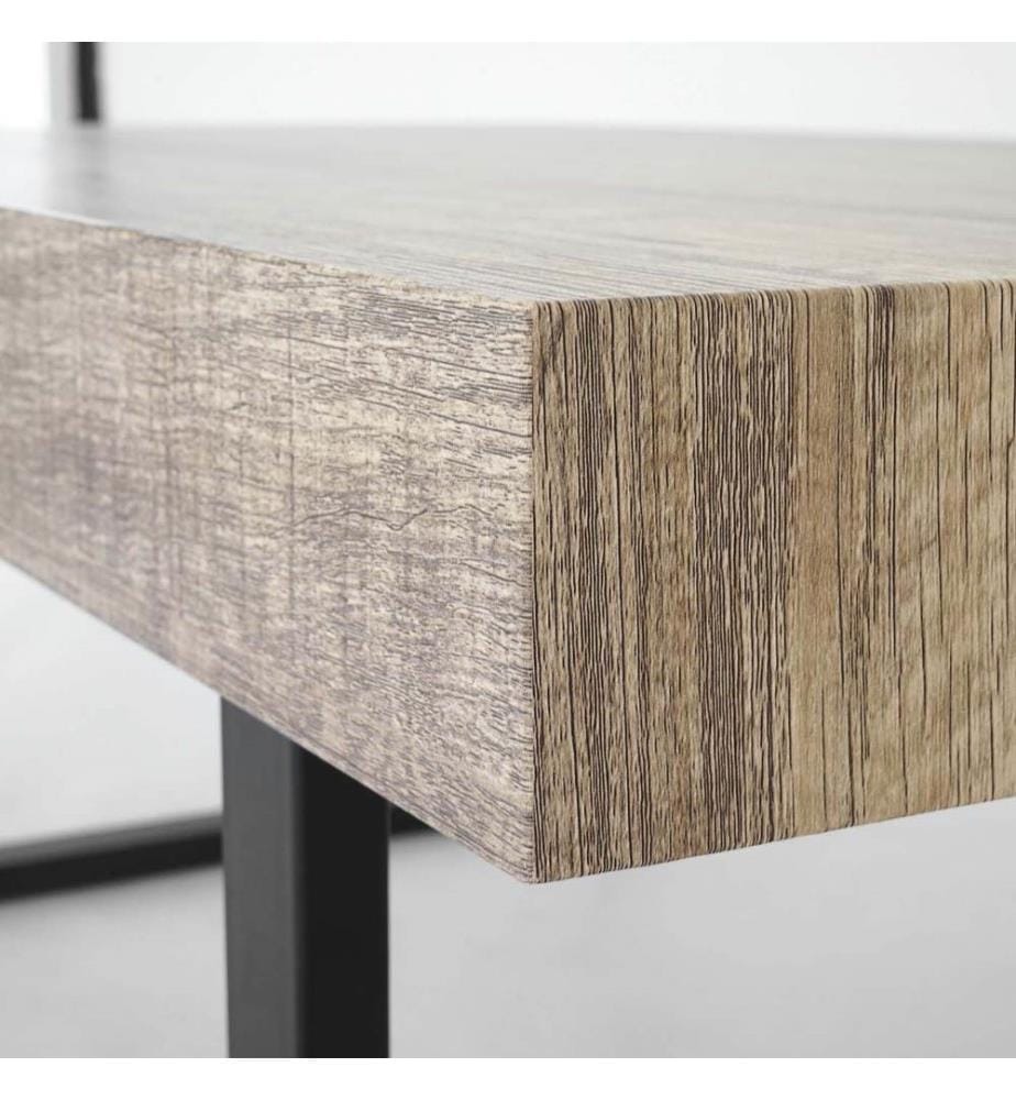Table basse Kos Wohnzi mmertischn 40x110x60 cm chêne sauvage