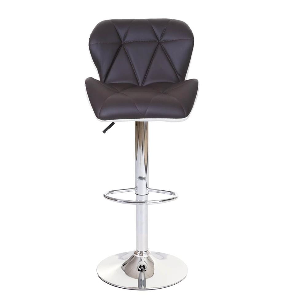 2er-Set Barhocker JAM-A92 höhenverstellbar braun