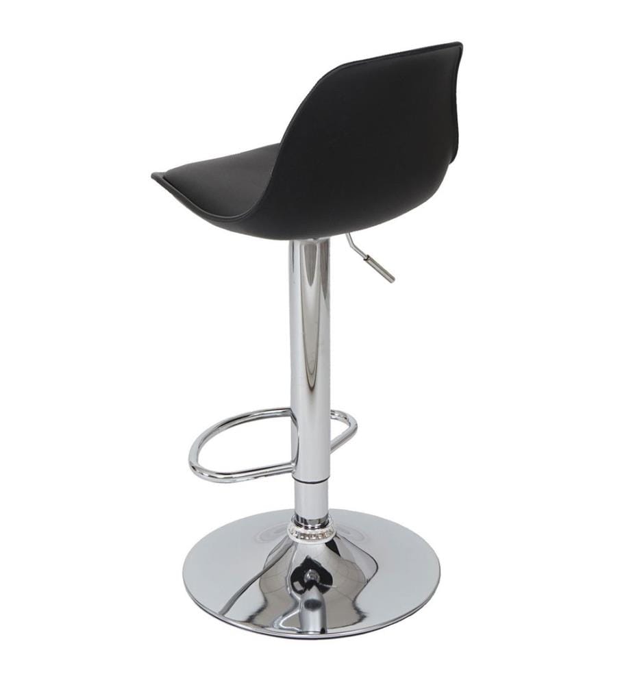 2x Barhocker Tresenhocker Kunstleder - schwarz