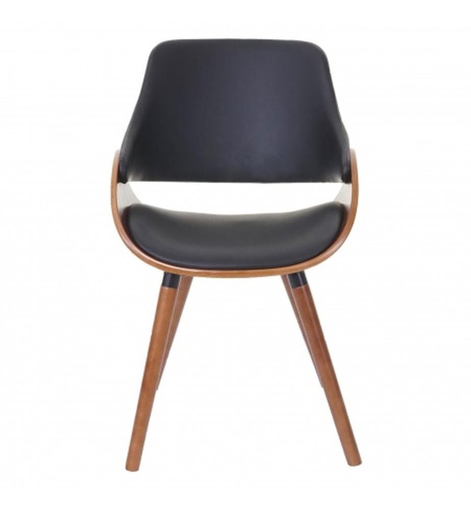 Esszi mmerstuhl Retro-Design Schwarz