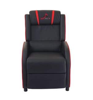 Fernsehsessel Racer Relaxsessel TV-Sessel Gaming-Sessel - schwarz rot