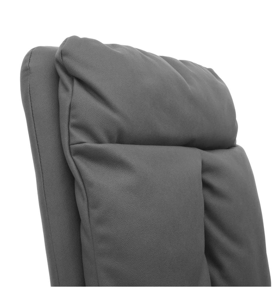 Chaise de salle à manger Chaise de cuisine, pivotante Auto-Position Tissu - gris
