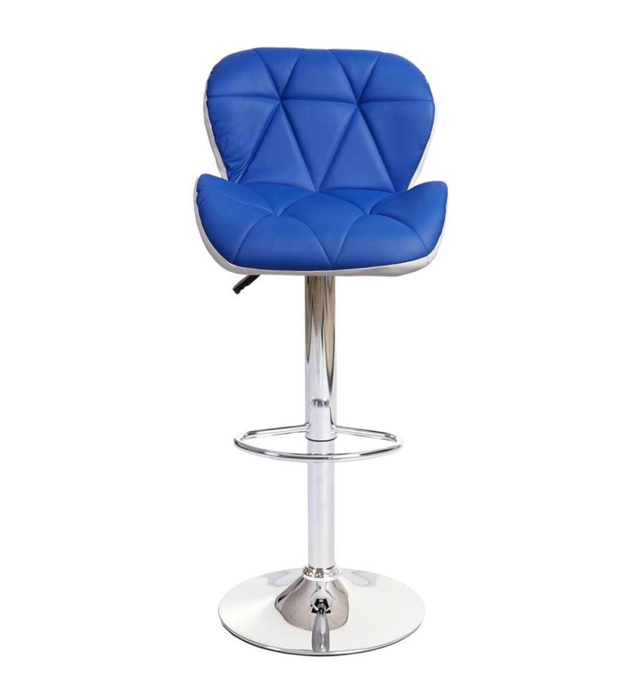 Set di 2 sgabelli da bar JAM-A92 regolabili in altezza blu
